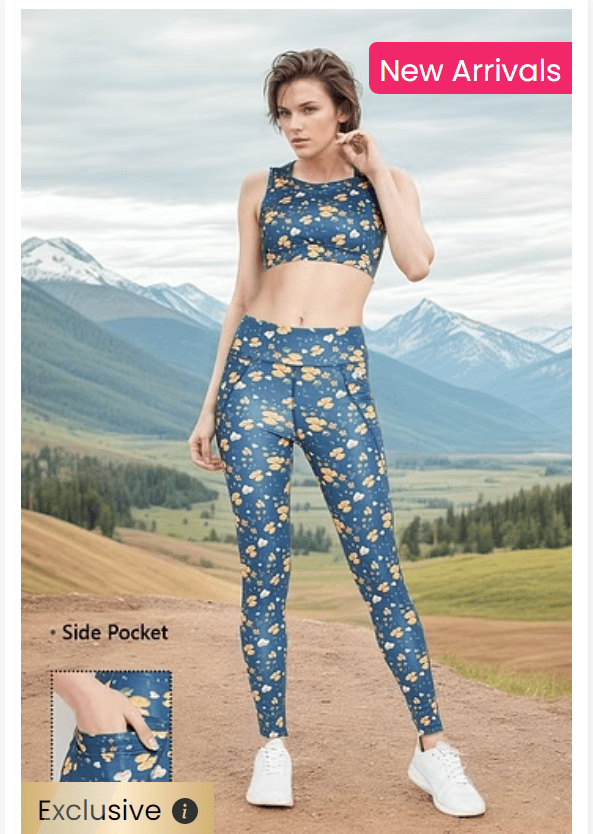 Comfortable gym wear
